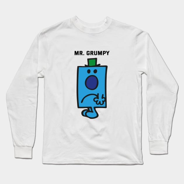 MR. GRUMPY Long Sleeve T-Shirt by reedae